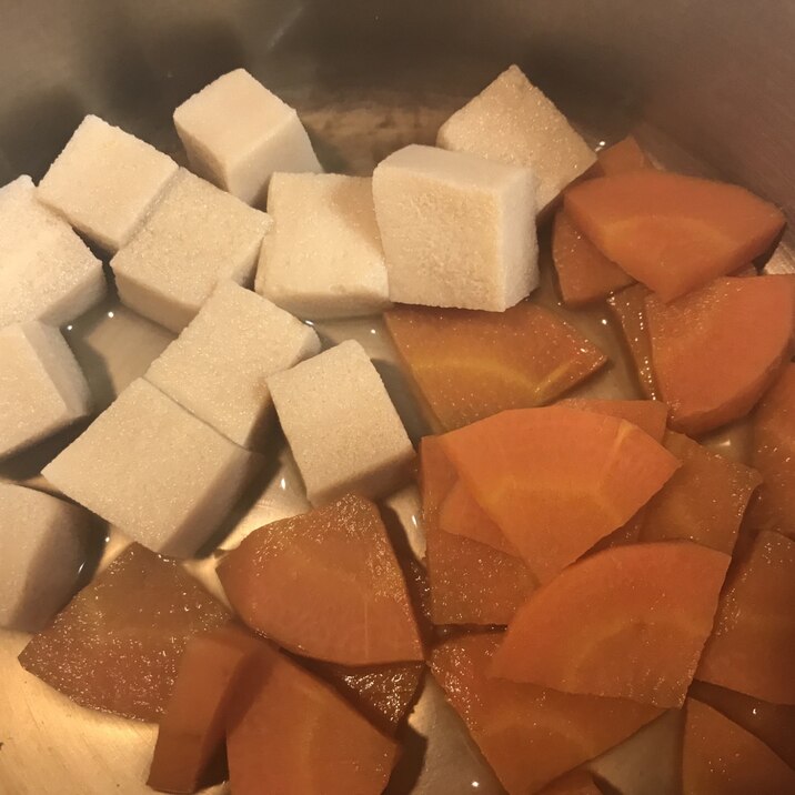 離乳食後期 高野豆腐と人参の煮物 レシピ 作り方 By Maroncream 楽天レシピ 離乳食後期 高野豆腐と人参の煮物 レシピ 作り方 By Maroncream 楽天レシピ